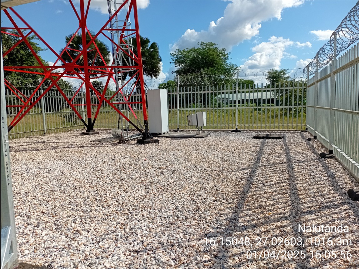 Completed tower site